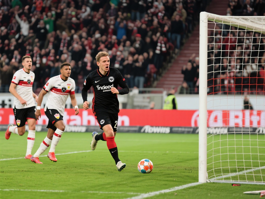 格策闪耀破门，法兰克福力克十人斯图加特