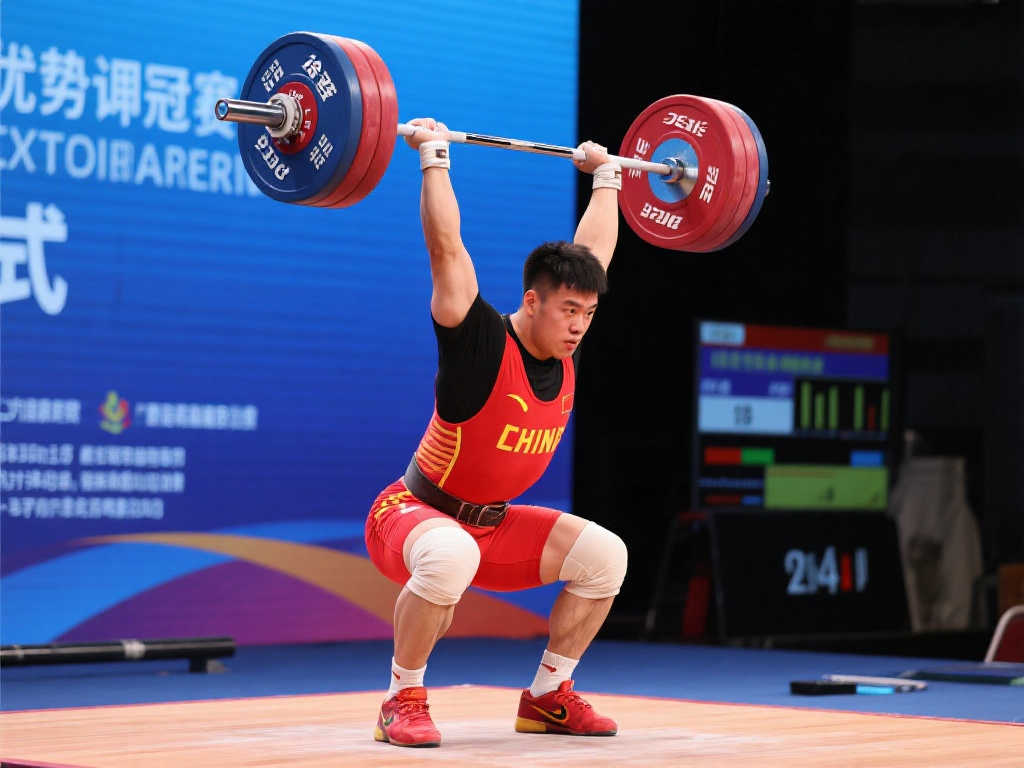 涂艺勇夺举重男子89公斤级双金荣耀
