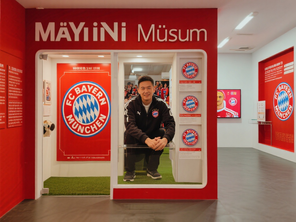 胡洋的迷你拜仁博物馆：浓缩红白传奇