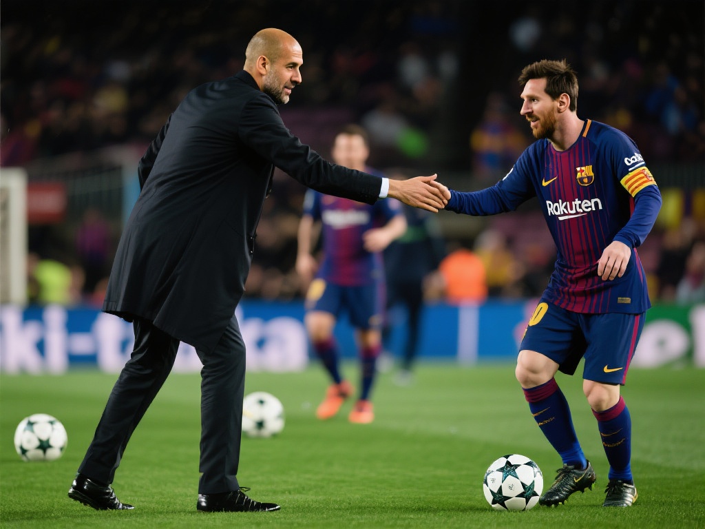 瓜帅感慨执教幸运：梅西等天才球员让我更轻松